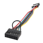For Lenovo Motherboards In ATX Chassis Front 13 Holes To 9 Pin Cable, 13 Holes To 9 Pin
