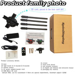 60cm 3D Holographic Fan with 1600x720 Resolution & 720 LEDs  WiFi/APP DIY Content Control, US Plug, EU Plug, UK Plug, AU Plug