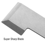 Stainless Steel Curved Tail Beehive Scraper Beekeeping Tools