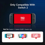 For Nintendo Switch 2 Joy-Con EasySMX Charging Dock with Adjustable Kickstand Dual Controller Charger Station