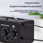 Dual-band FM/AM External Power Socket Radio Player, For EU, For US