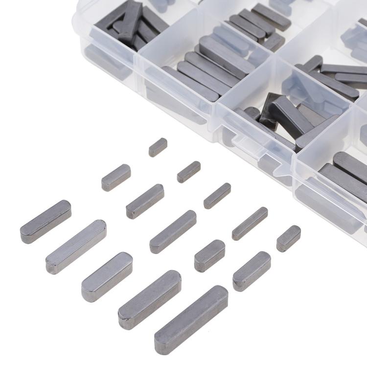 140pcs /Set 3/4/5/6mm Boxed Parallel Pin Dive Shaft Pulley Keys
