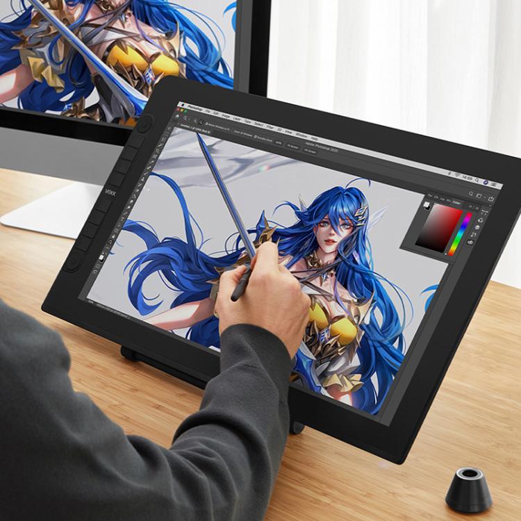 VEIKK VK2200PRO 21.5 inch Digital Screen Hand Drawing Screen Electronic Drawing Screen Compatible With Mobile Phone, EU Plug, US Plug, UK Plug