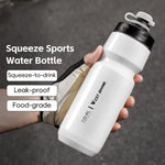 WEST BIKING 720ml Bike Water Bottle for Cycling Leak-Proof Squeeze Design Portable Sports Hydration Bottle, 720ml Yellow, 720ml White, 720ml White Wide, 720ml Yellow Wide