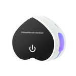 Portable USB Rechargeable Toothbrush Sterilizer with UV Sterilization
