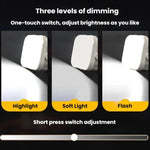 WS-C08 Outdoor Three Level Lighting Camping Lantern Compact Portable Multifunctional Tent Lamp