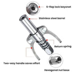 Car Electric/Pneumatic Pliers High-pressure Grease Nozzles, Double-handle Nozzle