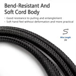 2m Tuning Edition Headphone Cable For Sennheiser GAME ONE / GAME ZERO / PC 373D / GSP350 / GSP500 / GSP600, Single Plug, Dual Plug