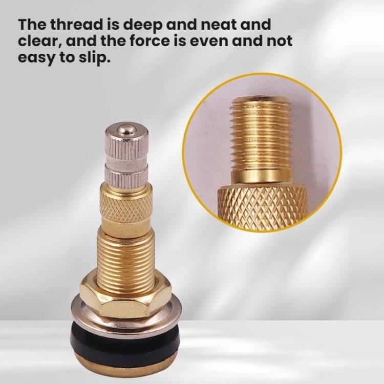 Agricultural Vehicle Vacuum Tire Full Copper Valves, American Standard