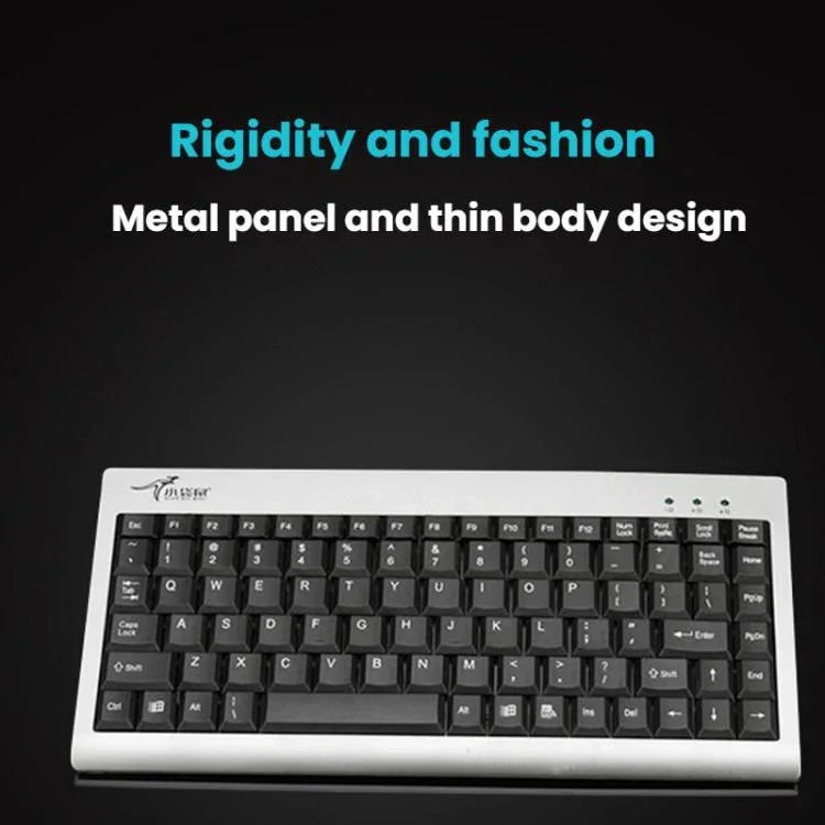 Little Kangaroo DS-9821 DS-911 Laptop Industrial Wired Keyboard And Mouse Set, USB, PS2