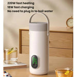 RK-3 Wireless Electric Heating Travel Kettle Portable Boiling Water Cup with 6-Temperature Settings