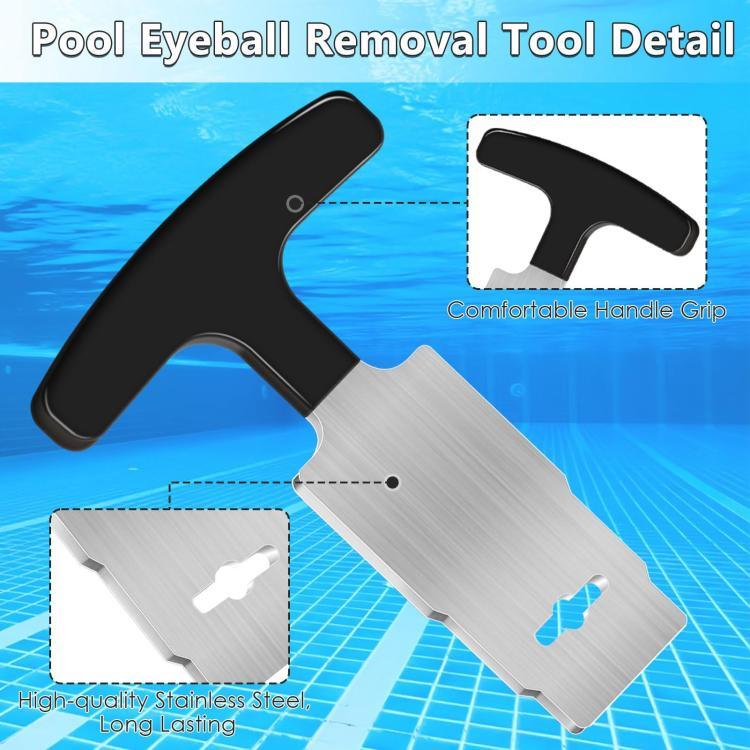 Pool Plug Removal Tool for Hayward, Black