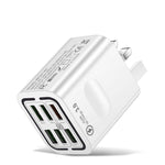 BK321 6USB Multi-port Fast Charging Phone Charger, EU Plug (Black), EU Plug (White), EU Plug (Yellow), US Plug (Black), US Plug (White), US Plug (Yellow), UK Plug (Black), UK Plug (White), UK Plug (Yellow)
