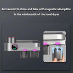 For Dyson Hair Dryer Wall-Mounted Holder With Hand-Drying, Temperature Display, Celsius, EU Plug, Fahrenheit, US Plug, Celsius, US Plug