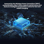 3 in 1 Metal Magnetic Wireless Charging Rotating Base Stand