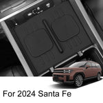 Anti-Slip Dust-Resistant Wireless Charging Silicone Mat For 2024 Hyundai Santa Fe