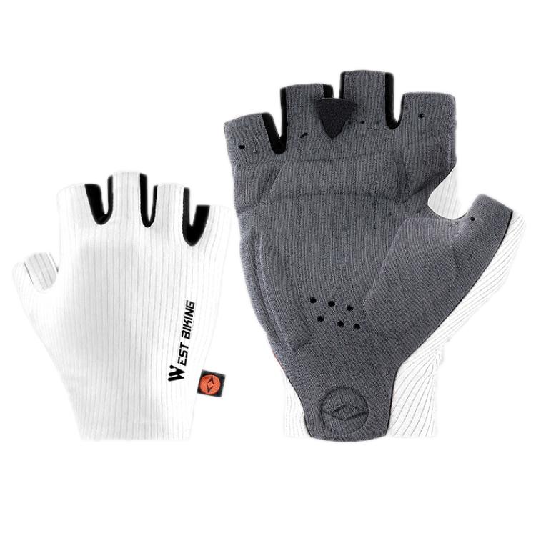 WEST BIKING Cushioned Breathable Non-slip Cycling Training Gloves, M, L, XL, XXL