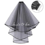 Bridal Veil Hair Accessories Double-Layer Tulle Veil, Red Plastic Hairbrush, Black Plastic Hairbrush, White Plastic Hairbrush, Red Iron Hairbrush, Black Iron Hairbrush, White Iron Hairbrush