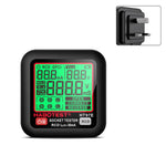 HABOTEST Digital Display Intelligent Electrical Test Socket, HT97B US Plug, HT97D EU Plug, HT97E UK Plug