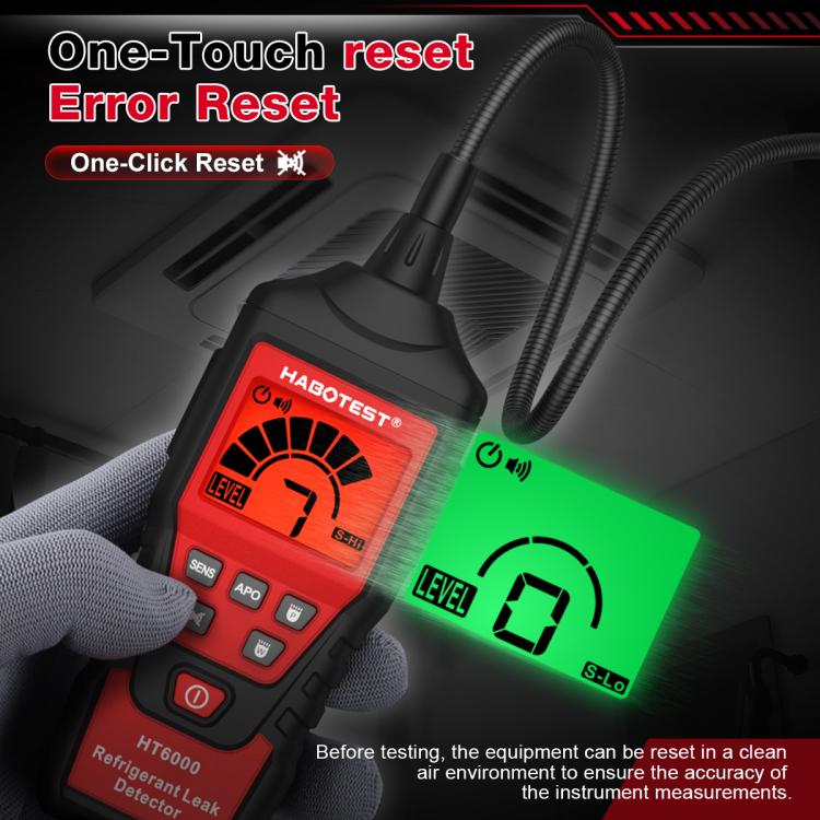 HABOTEST Car Air Conditioning Freon Refrigerant Leak Tester, HABOTEST HT6000