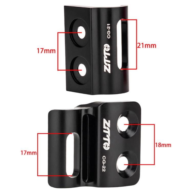 ZTTO Road Bike Front Derailleur Bracket Front Derailleur Hanger Mounting Clip, CG21 Black, CG21 Red, CG22 Black, CG22 Red