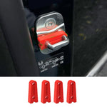 4pcs General Car Door Lock Buckle Buffer Anti-Collision Pad Automotive Door Noise-Reducing Silicone Protector