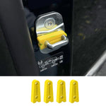 4pcs General Car Door Lock Buckle Buffer Anti-Collision Pad Automotive Door Noise-Reducing Silicone Protector