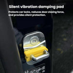 4pcs General Car Door Lock Buckle Buffer Anti-Collision Pad Automotive Door Noise-Reducing Silicone Protector