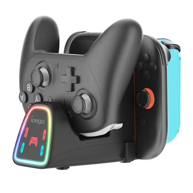 ipega 9-in-1 Charging Dock for Nintendo Switch 2 /Switch Joy-Con & Pro Controller, PG-SW2196