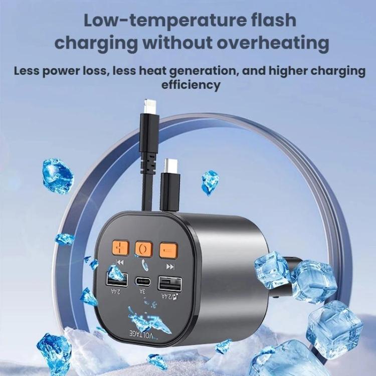 PD30W Car Fast Charging Cigarette Lighter Adapter Charger