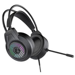 Heavy Bass 3.5 Channel Headset PC Gaming Headset 1.5m Wired Gaming Headphone, iMICE HD-410