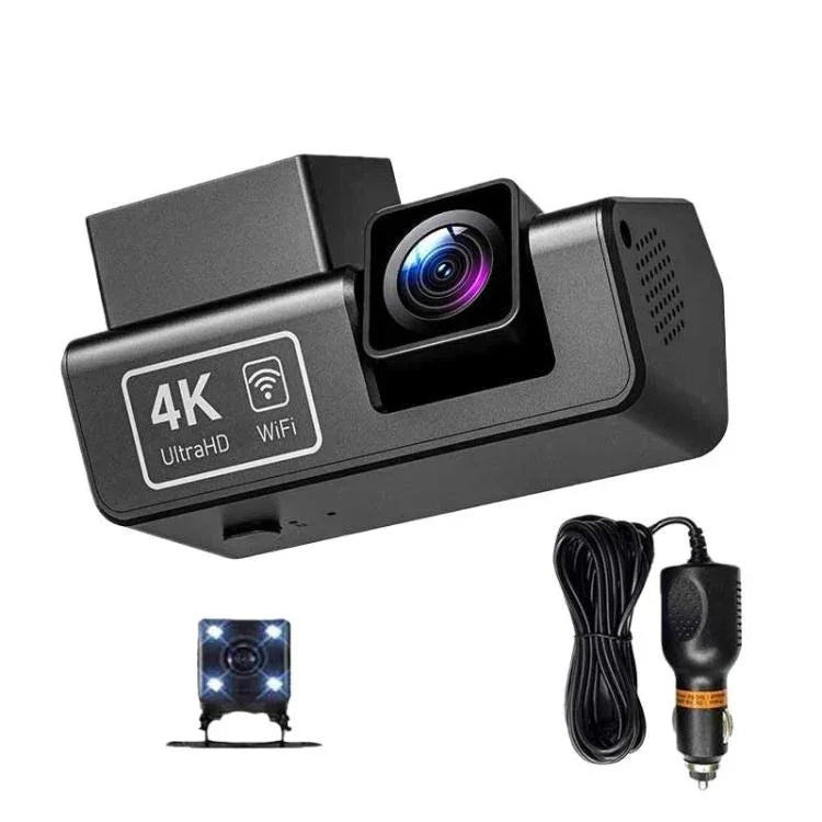 M68 1080P HD Night Vision Screenless Dash Camera 24-Hour Parking Monitoring Recorder, Front  + WIFI, Front + Rear  + WIFI