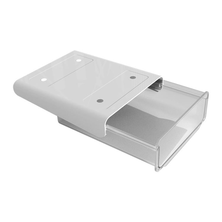Hidden Under-Desk Drawer Storage Box Drill-Free Organizer Box, Transparent White Small, Transparent Black Small, Matte Black Medium, Matte Transparent Medium, Transparent Black Large, Transparent White Large, Matte White Large, Matte Black Large       ...