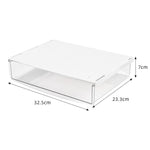 Hidden Under-Desk Drawer Storage Box Drill-Free Organizer Box, Transparent White Small, Transparent Black Small, Matte Black Medium, Matte Transparent Medium, Transparent Black Large, Transparent White Large, Matte White Large, Matte Black Large       ...