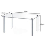 Acrylic Plant Pot Stand Dish Rack For Kitchen, Living Room & Balcony, YX223