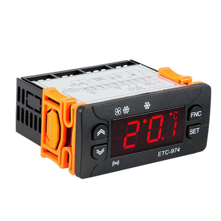 ETC-974 Embedded Digital Temperature Controller With Cooling, Defrost, And Fan Functions, ETC-974 110V, ETC-974 220V