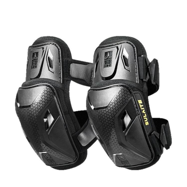 SULAITE Motorcycle Knee Pads High-Strength TPU Anti-Fall Protective Gear