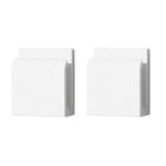 2pcs Charger Holder Phone Charging Cable Clip Plug Hook Organizer