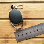 Outdoor Telescopic Wire Rope Key Ring Burglar Keychain  EDC Retractable Chain Return key Ring Holder