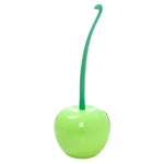 Cherry Shaped Toilet Brush Bathroom Creative Lovely Lavatory Brush Toilet Cleaning Kit, Red, Green