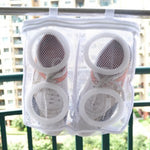 Nylon Laundry Bag Shoe Wash Trainer Sports Sneaker Tennis Boots Laundry Mesh Washing Bag, Mesh Washing Bag