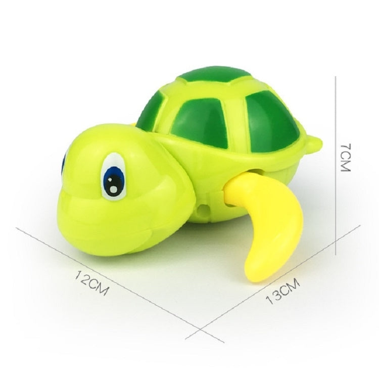 Cartoon Turtle Shape Clockwork Toy Babies Bathing Play Water Toy Children Educational Toy, Educational Turtle (Light Blue), Educational Turtle (Orange)