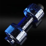 2 PCS 550ML Dumbbell Cup Fitness Sports Bottle Plastic Personality Cup