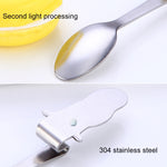 Creative Coffee Spoon Mermaid Shape Handle Spoons Flatware Drinking Tools, Black, Gold, Symphony, Rose Gold, True Color