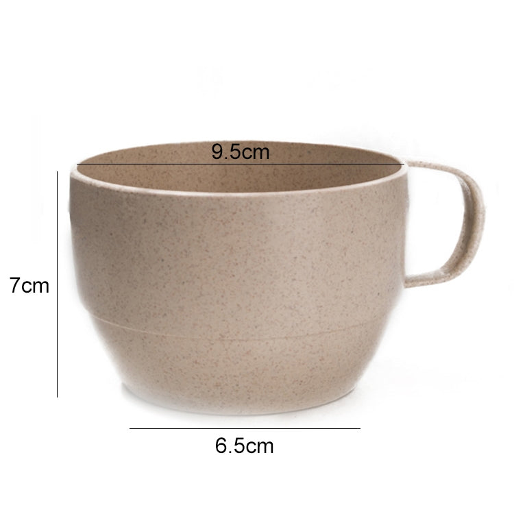 Wheat Straw Coffee Cup Tea Milk Breakfast Cups