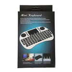 Support Language: Taiwanese i8 Air Mouse Wireless Backlight Keyboard with Touchpad for Android TV Box & Smart TV & PC Tablet & Xbox360 & PS3 & HTPC/IPTV, Taiwanese