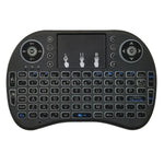 Support Language: English i8 Air Mouse Wireless Backlight Keyboard with Touchpad for Android TV Box & Smart TV & PC Tablet & Xbox360 & PS3 & HTPC/IPTV, English