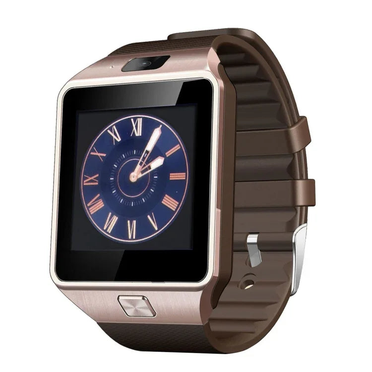 DZ09 1.56 inch Screen Bluetooth 3.0 Android 4.1 OS Above Smart Watch Phone with Bluetooth Call & Call Reminder & Sleep Monitor & Pedometer & Sedentary Reminder & Calendar & SMS & Audio and Video Player & Anti-loss Function