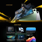 iQOO Pad5 12.1 inch Tablet PC, 12GB+256GB, OriginOS 5 MediaTek Dimensity 9300+ Octa Core, 12GB+256GB