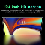 BDF P70 10.1 inch 4G LTE Tablet PC, 6GB+128GB, Android 10 MTK6750 Octa Core, Support Dual SIM, EU Plug, 8GB+256GB, EU Plug